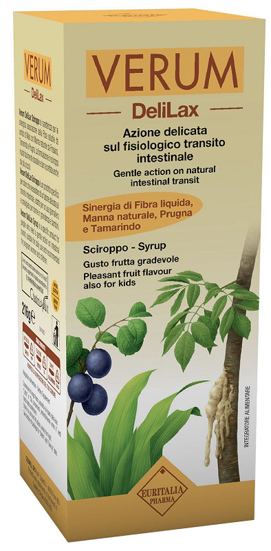 VERUM DELILAX SCIROPPO 216 G - Farmadillo