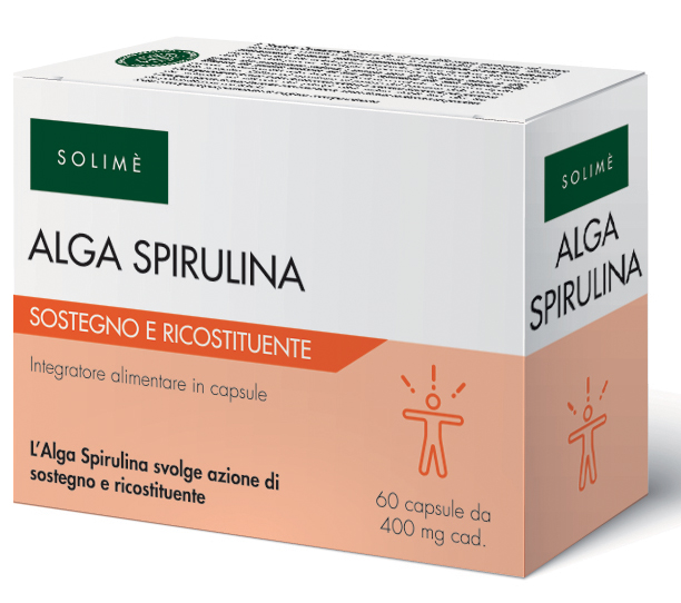ALGA SPIRULINA 60 CAPSULE - Farmadillo