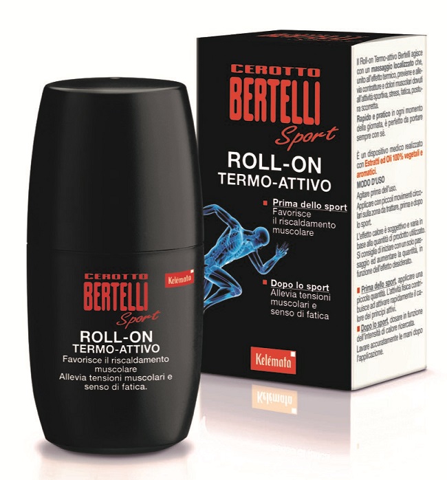 BERTELLI CEROTTO SPORT ROLL-ON TERMO-ATTIVO 50 ML - Farmadillo