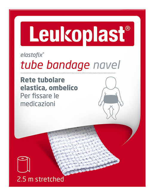 BENDA RETE ELASTOFIX LEUKOPLAST OMBELICO 2,50 M - Farmadillo