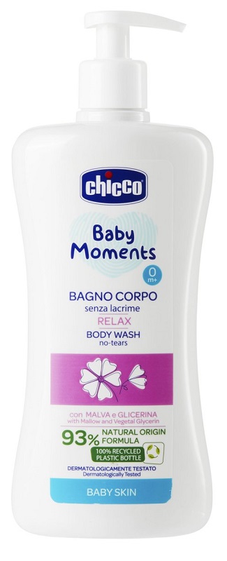 CHICCO BABY MOMENTS BAGNO RELAX 500 ML - Farmadillo