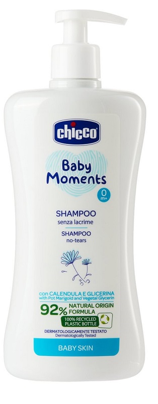 CHICCO BABY MOMENTS SHAMPOO SENZA LACRIME 500 ML - Farmadillo