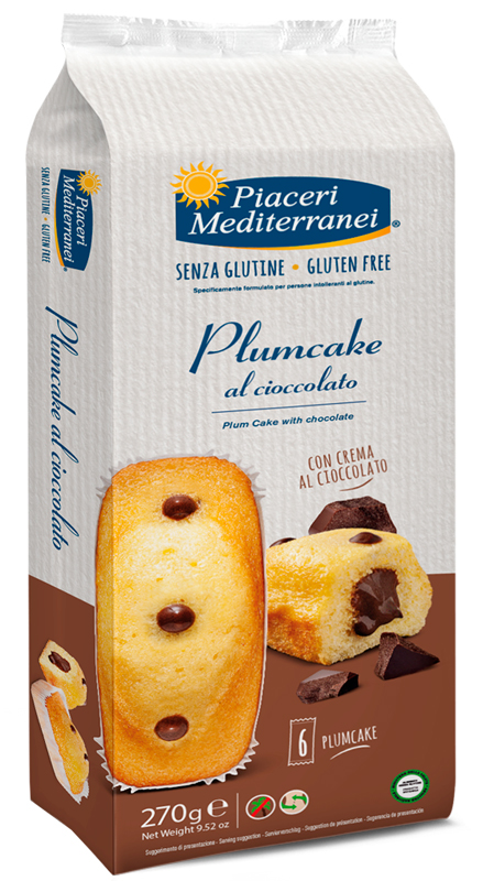 PIACERI MEDITERRANEI PLUMCAKE CIOCCOLATO - Farmadillo