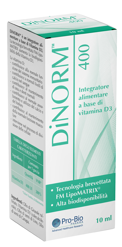DINORM 400 GOCCE 10 ML - Farmadillo