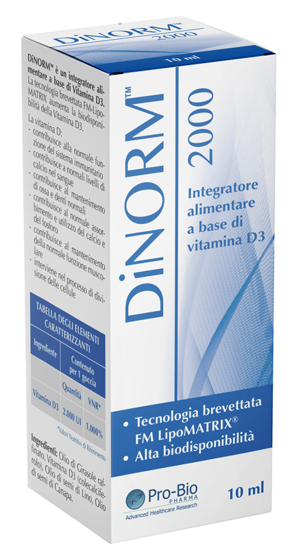 DINORM 2000 GOCCE 10 ML - Farmadillo