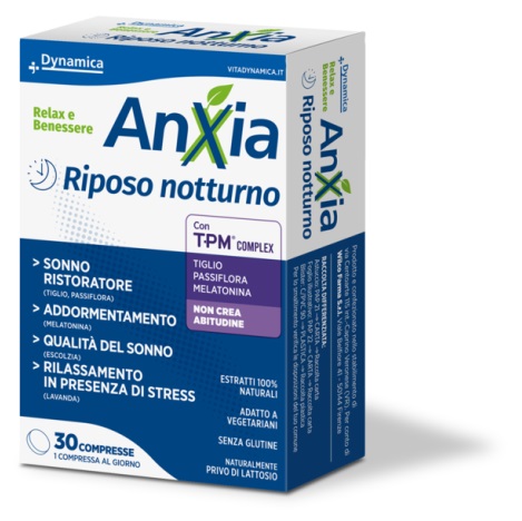 DYNAMICA ANXIA RIPOSO NOTTURNO 30 COMPRESSE - Farmadillo