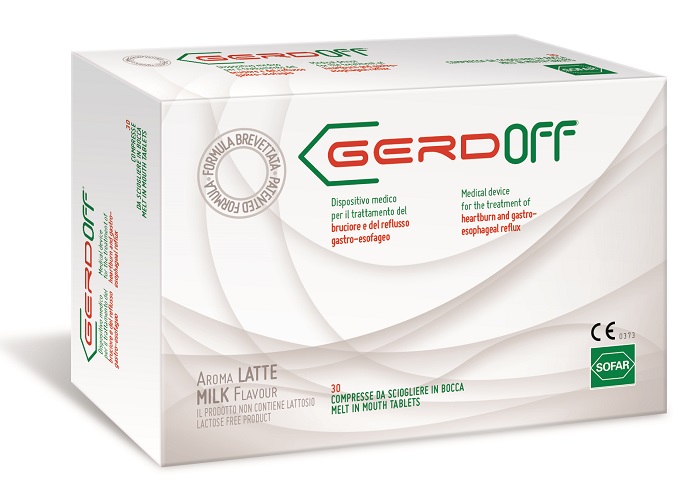 GERDOFF GUSTO LATTE 30 COMPRESSE - Farmadillo