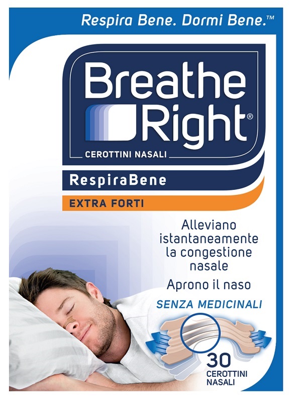 CEROTTI NASALI BREATHE RIGHT EXTRA FORTE 30 PEZZI - Farmadillo