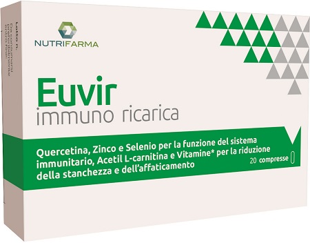 EUVIR IMMUNO RICARICA 20 COMPRESSE - Farmadillo