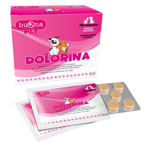 DOLORINA 100 COMPRESSE MASTICABILI - Farmadillo