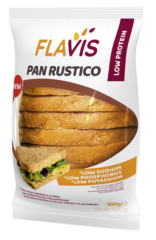 FLAVIS PAN RUSTICO APROTEICO 300 G - Farmadillo