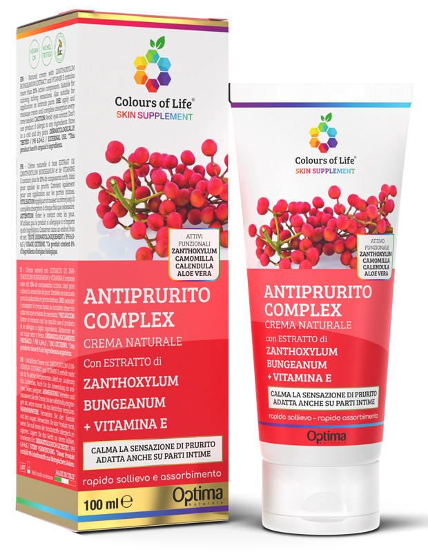COLOURS OF LIFE SKIN SUPPLEMENTE ANTIPRURITO COMPLEX CREMA 100 ML - Farmadillo