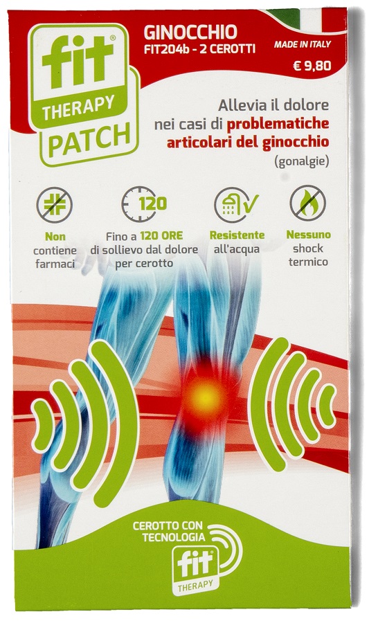 CEROTTO FIT THERAPY GINOCCHIO 2 PEZZI - Farmadillo