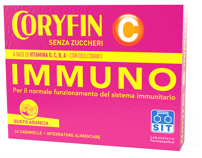 CORYFIN C IMMUNO 24 CARAMELLE - Farmadillo