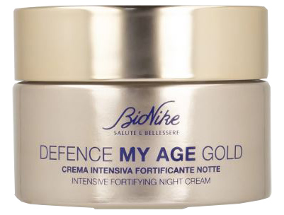 DEFENCE MY AGE GOLD CREMA INTENSIVA FORTIFICANTE NOTTE 50 ML - Farmadillo