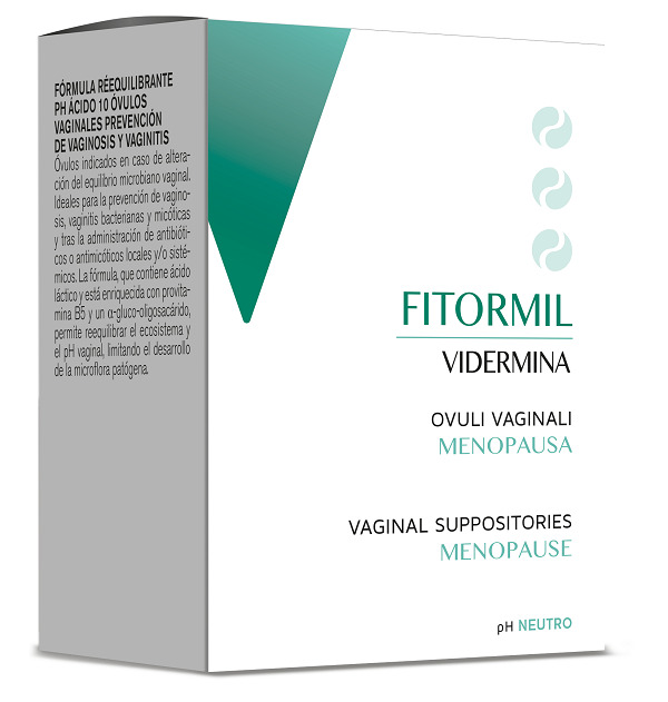 FITORMIL VIDERMINA 10 OVULI VAGINALI MENOPAUSA - Farmadillo