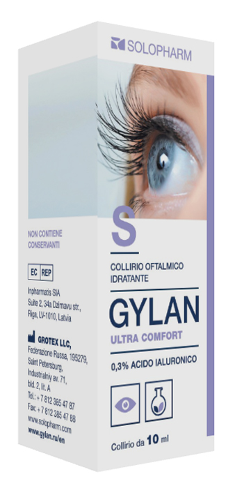GYLAN ULTRA COMFORT GOCCE OFTALMICHE 10 ML - Farmadillo