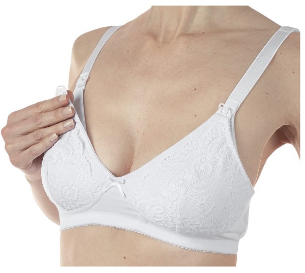 MAMMY REGGISENO COTONE ALLATTAMENTO WHITE 4D - Farmadillo