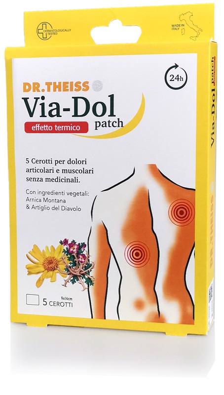 THEISS VIA-DOL PATCH EFFETTO TERMICO 5 PEZZI - Farmadillo
