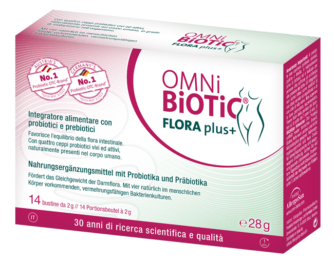 OMNI BIOTIC FLORA PLUS+ 14 BUSTINE DA 2 G - Farmadillo
