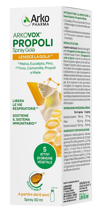 ARKOVOX PROPOLI SPRAY 30 ML - Farmadillo