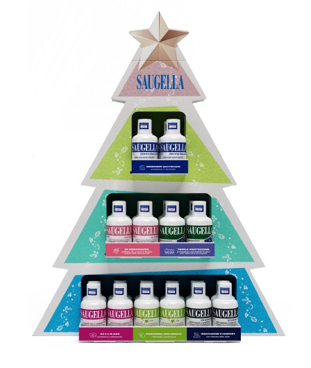 SAUGELLA MINI LOVES NATALE ESPOSITORE 24 PEZZI - Farmadillo