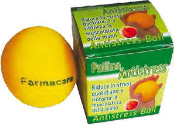PALLINA ANTISTRESS GIALLO - Farmadillo