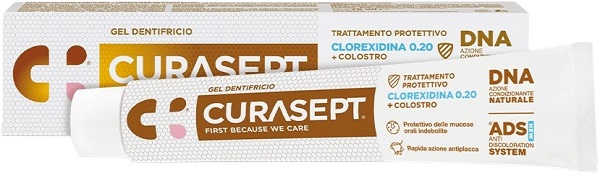 CURASEPT GEL DENTIFRICIO ADS DNA TRATTAMENTO PROTETTIVO 75 ML - Farmadillo