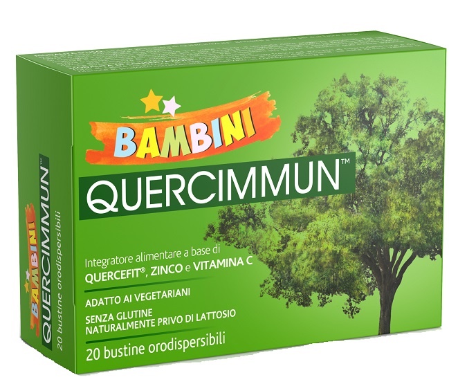 QUERCIMMUN BAMBINI 20 BUSTINE OROSOLUBILI - Farmadillo