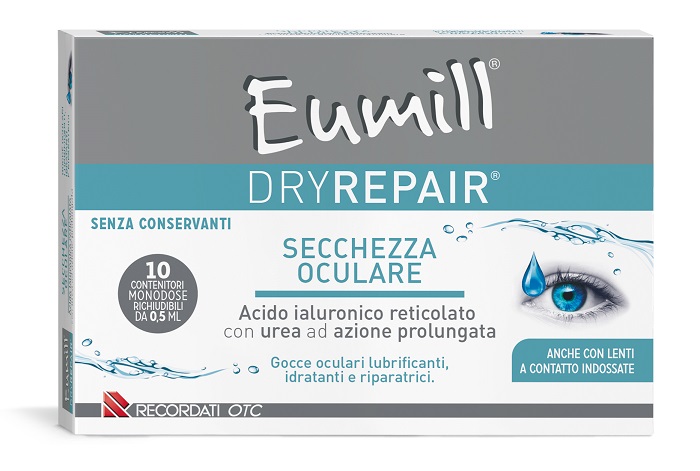 EUMILL DRYREPAIR GOCCE OCULARI 10 PEZZI DA 0,5 ML - Farmadillo