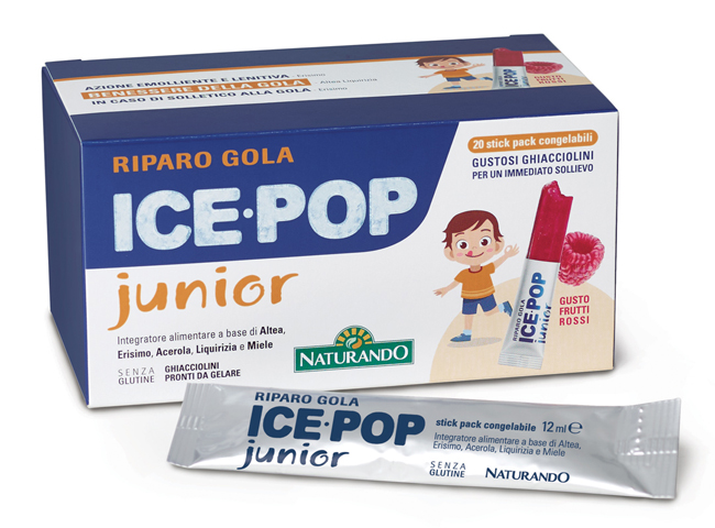 RIPARO GOLA ICE POP JUNIOR 20 STICK PACK - Farmadillo