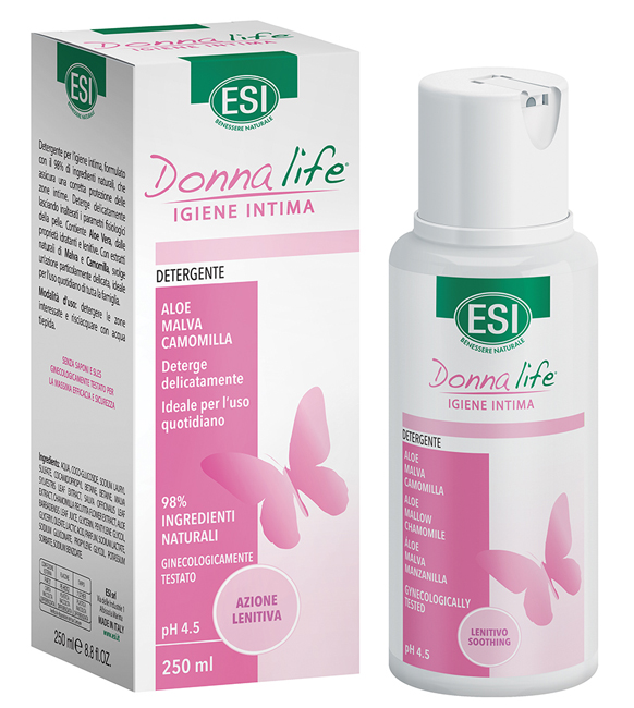 ESI DONNA LIFE DETERGENTE INTIMO LENITIVO 250 ML - Farmadillo