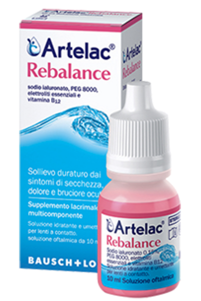 ARTELAC REBALANCE GOCCE OCULARI MULTIDOSE SENZA CONSERVANTI 10 ML - Farmadillo