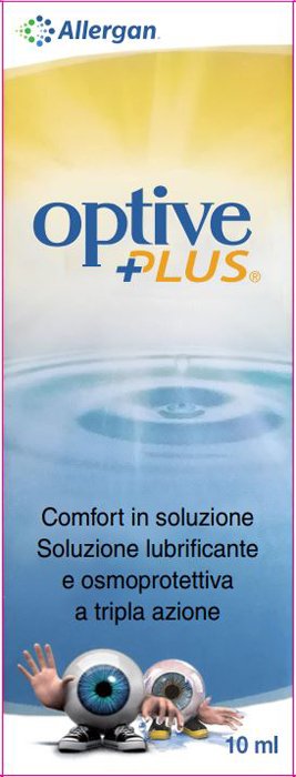 OPTIVE PLUS SOLUZIONE OFTALMICA 10 ML - Farmadillo