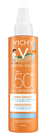 CAPITAL SOLEIL SPRAY KID WATER RESIST 50+ 200 ML - Farmadillo