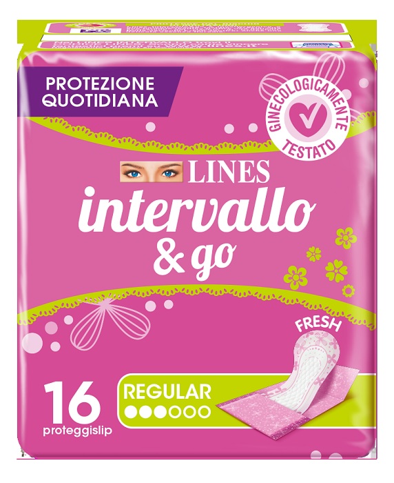 PROTEGGISLIP LINES INTERVALLO FRESH&GO RIPIEGATI 16 PEZZI - Farmadillo