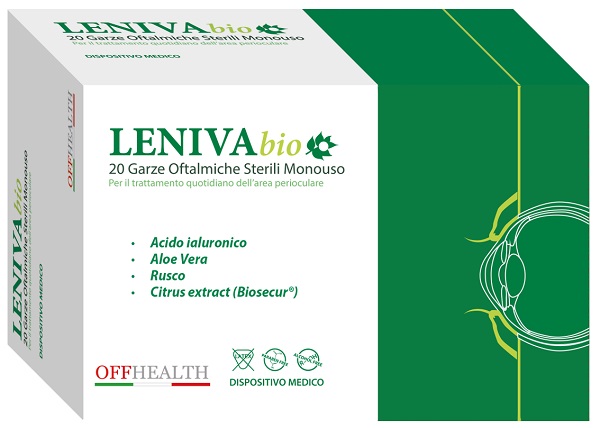 LENIVA BIOSECUR GARZE OFTALMICHE 20 PEZZI - Farmadillo