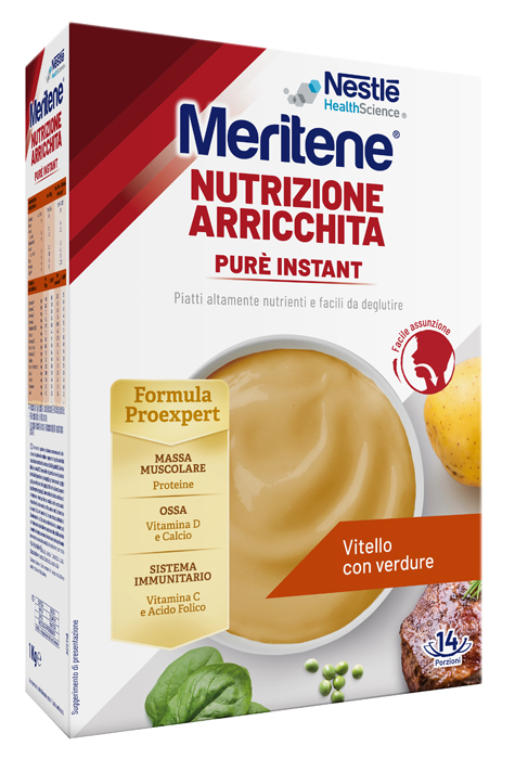 MERITENE PURE' INSTANT VITELLO CON VERDURE 1 KG - Farmadillo