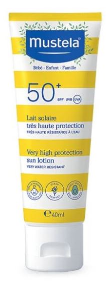 MUSTELA LATTE SOLARE 40 ML - Farmadillo