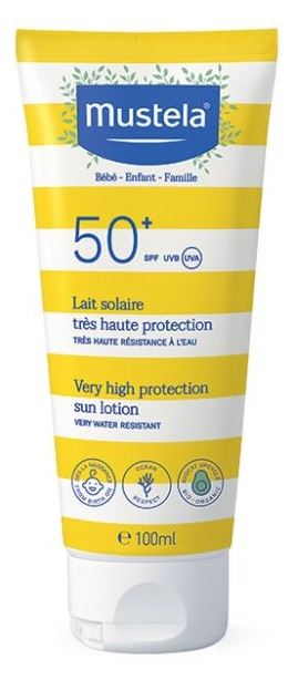 MUSTELA LATTE SOLARE 100 ML - Farmadillo