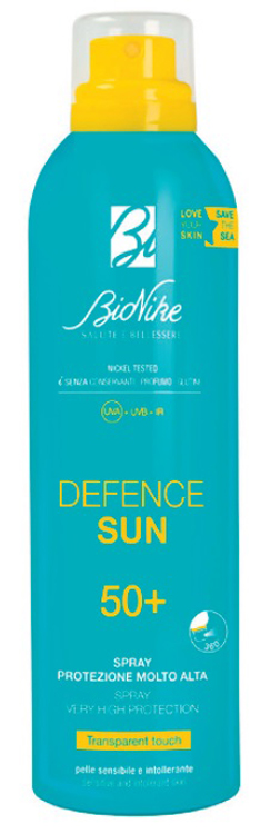 DEFENCE SUN SPRAY TRANSPARENT TOUCH 50+ 200 ML - Farmadillo
