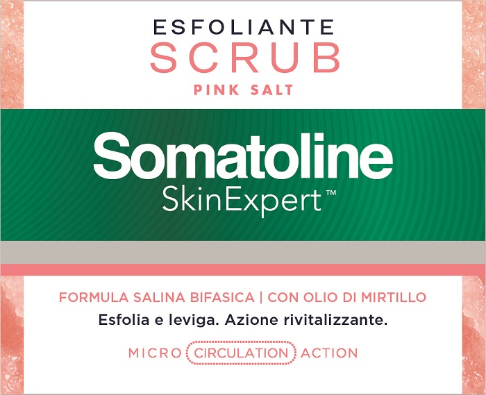 SOMATOLINE SKIN EXPERT SCRUB PINK SALT 350 G - Farmadillo
