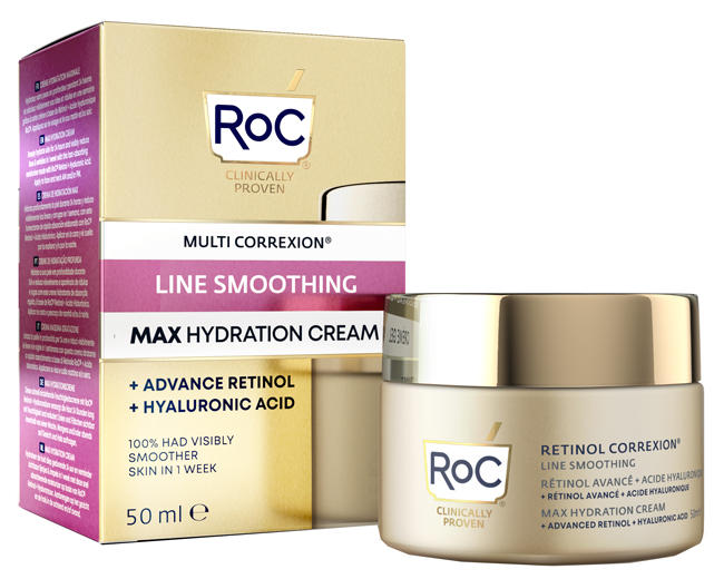ROC RETINOL CORREXION LINE SMOOTHING CREMA VISO 50 ML - Farmadillo