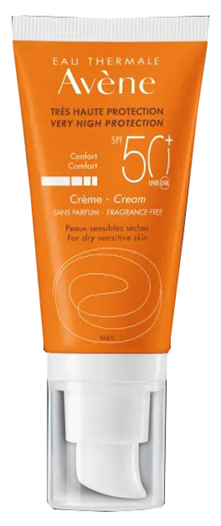 AVENE SOL CREMA SPF50+ SENZA PROFUMO NUOVA FORMULA 50 ML - Farmadillo