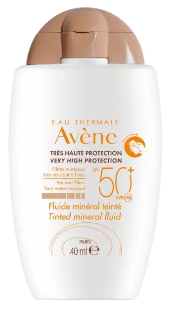 AVENE SOL FLUIDO MINERALE SPF50+ COLORATO NUOVA FORMULA 40 ML - Farmadillo