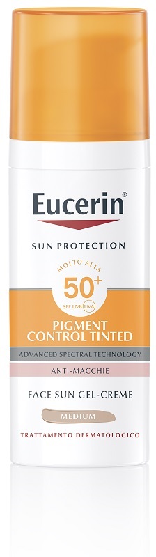EUCERIN SUN PIGMENT CONTROL TINTED SPF50+ MEDIUM 50 ML - Farmadillo