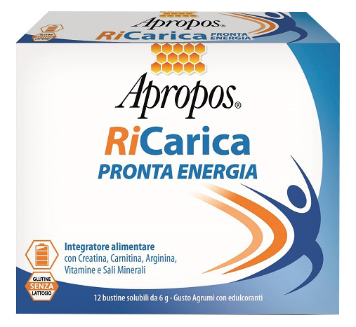 APROPOS RICARICA PRONTA ENERGIA 12 BUSTINE 6 G - Farmadillo
