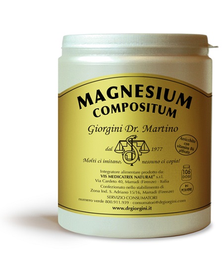 MAGNESIUM COMPOSITUM POLVERE 500 G - Farmadillo