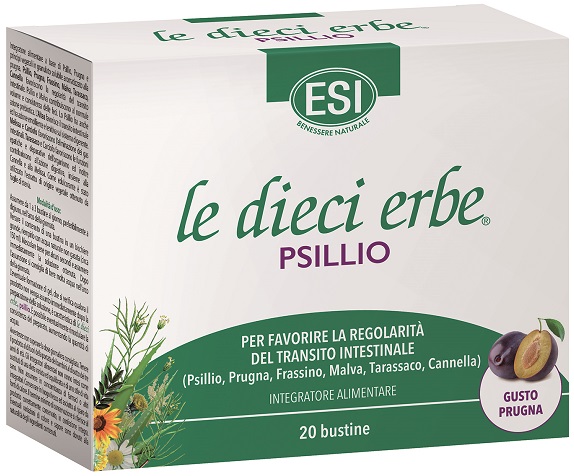 ESI LE DIECI ERBE PSILLIO 20 BUSTINE 5,6 G - Farmadillo