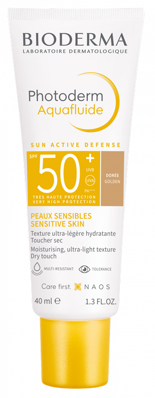 PHOTODERM AQUAFLUIDE DORE SPF50+ 40 ML - Farmadillo